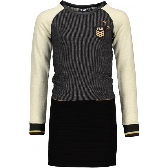 DRESS LIKE FLO Girl's Dress w/Lurex, Sizes 128/8 - Picture 1 of 11